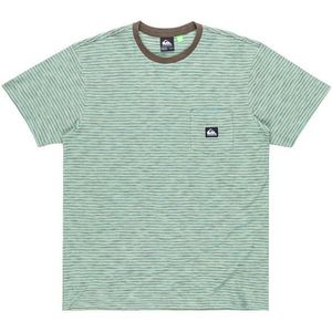 Quiksilver Kentin S/S Pocket T-shirt (Heren |groen/turkoois)