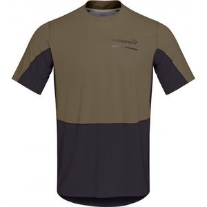 Norrona Senja Equaliser Lightweight T-Shirt Hardloopshirt (Heren |bruin)