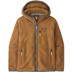 Patagonia Womens Retro Pile Hoody Fleecevest (Dames |bruin)