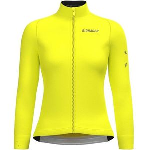 Bioracer Womens Tempest Protect Pixel Jacket Fietsjack (Dames |geel)