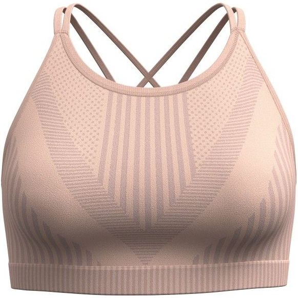 Smartwool - Womens Intraknit Strappy Bra - Sportbeha - Roze/Bruin