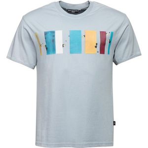 Chillaz Organic Cotton Behind The Rainbow T-shirt (Heren |grijs)