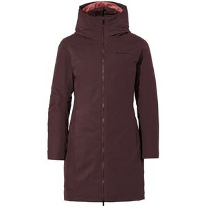 Vaude Womens Annecy 3in1 Coat III Lange jas (Dames |bruin |waterdicht)