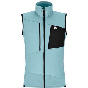 Ortovox - Fleece Grid Vest - Fleecebodywarmer - Turkoois