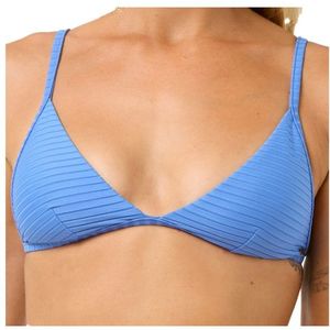 Rip Curl Womens Premium Surf Fixed Tri Bikinitop (Dames |blauw)