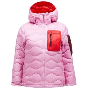 Peak Performance Womens Helium Utility Down Hood Donsjack (Dames |roze)