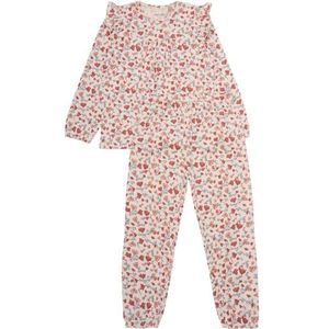 Minymo - AOP No 124068 - Pyjama - Roze - Kinderen