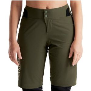 PEPPERMINT Womens Signature Tech Short Fietsbroek (Dames |olijfgroen)