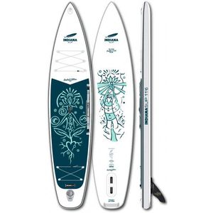 Indiana 116 Touring LTD Inflatable SUP-board (wit/oranje)