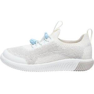Keen Kids KNX Knit Lace Sneakers (Kinderen |wit/ skyway)