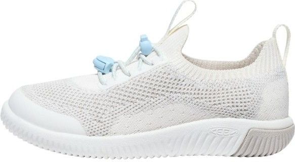 Keen Kids KNX Knit Lace Sneakers (Kinderen |wit/ skyway)