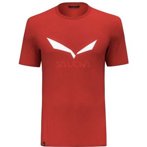 Salewa Solidlogo Dry T-Shirt Sportshirt (Heren |rood)