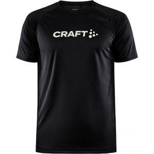 Craft Core Unify Logo Tee Sportshirt (Heren |zwart)