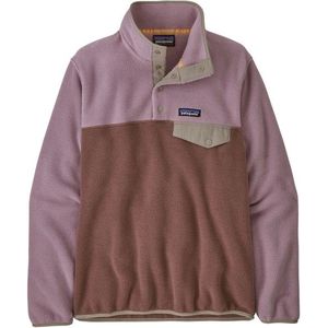 Patagonia Womens Lightweight Synchilla Snap-T Fleece Pullover Fleecetrui (Dames |bruin)