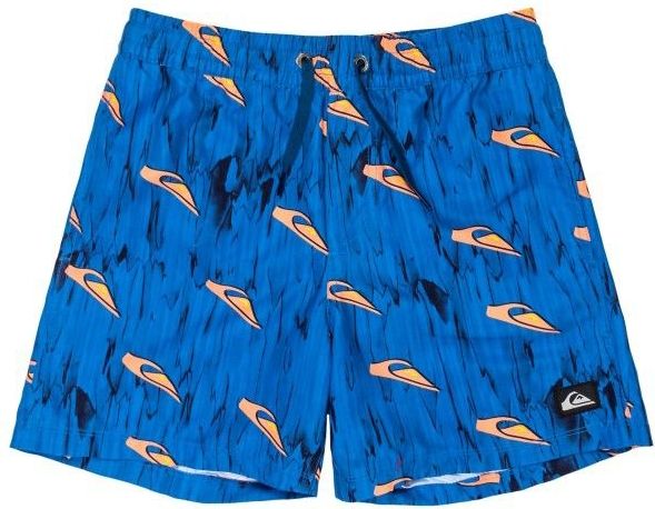 QUIKSILVER - Zwemshort - Blauw/Geel - 100% Gerecycled Polyester