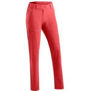 Maier Sports - Lulaka - Wandelbroek - Rood - 100% Polyester - Stretch