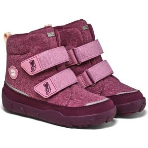Affenzahn - Kids Mid Boot Wool Comfy - Winterschoenen - Purper - Waterdicht