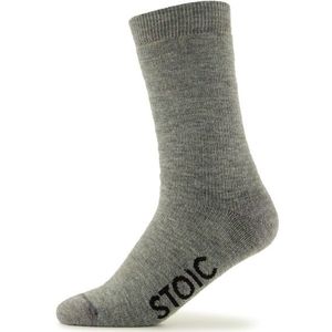 Stoic Merino Warmwool Medium Merinosokken (grijs)