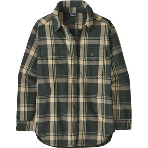 Patagonia Womens Fjord Loft Overshirt Jacket Overhemd (Dames |olijfgroen)