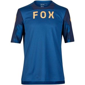 FOX Racing Defend S/S Jersey Taunt Fietsshirt (Heren |blauw)