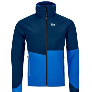 Ortovox - Punta Berrino - Softshelljack - Blauw - Heren