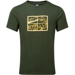 Mountain Equipment Yorik Himalaya Tee T-shirt (Heren |olijfgroen)