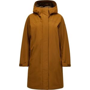 Peak Performance - Treeline Insulated Parka - Bruin - Dames - Waterdicht