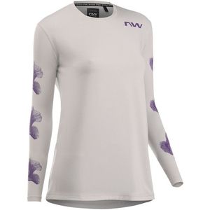 Northwave Womens Xtrail Long Sleeve Jersey Fietsshirt (Dames |grijs)