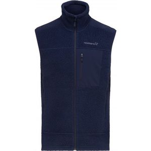 Norrona Trollveggen Thermal Pro Vest Fleecebodywarmer (Heren |blauw)