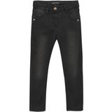 Minymo - Stretch Slim Fit - Korte Broek - Grijs Zwart