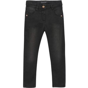 Minymo - Stretch Slim Fit - Korte Broek - Grijs Zwart