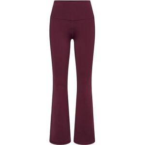 Hey Honey - Always Dressed - Trainingsbroek - Rood - High-Waist Flared Leggings