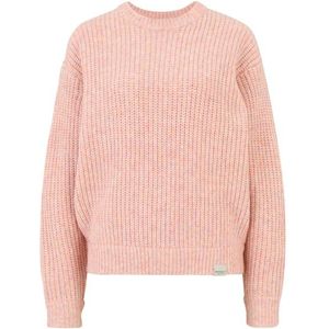 Iriedaily Womens Hairiette Knit Trui (Dames |roze)
