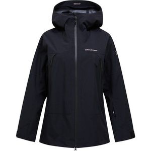 Peak Performance Womens Edge 3L Jacket Ski-jas (Dames |zwart |waterdicht)