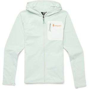 Cotopaxi Womens Otero Fleece Full-Zip Hooded Jacket Fleecevest (Dames |wit)