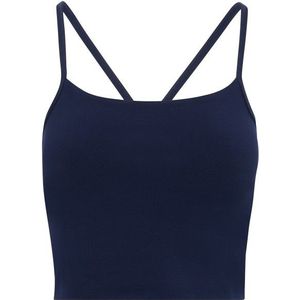 Hey Honey Womens Longline Bustier Always Dressed Sportbeha (Dames |blauw)