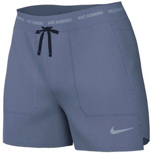 Nike Stride Dri-FIT hardloopshorts met binnenbroek voor heren (13 cm) - Blauw