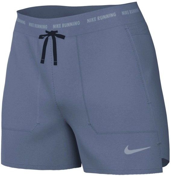 Nike Stride Dri-FIT hardloopshorts met binnenbroek voor heren (13 cm) - Blauw
