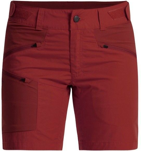 Lundhags Makke Lt Ws Shorts, wandershorts, dames, rood