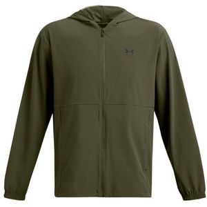 Under Armour Vibe Woven Windbreaker Trainingsjack (Heren |olijfgroen)