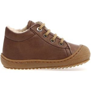 Naturino - Racoon - Leren Veterschoenen - Cognac - mt 21