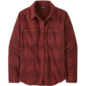 Patagonia Womens Fjord Flannel Shirt Overhemd (Dames |rood)