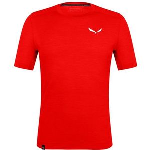Salewa Agner Alpine Merino T-Shirt Merinoshirt (Heren |rood)