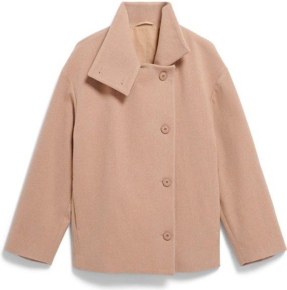 ARMEDANGELS - MAJELAA WOOL - Lange Jas - Effen - Loose Fit