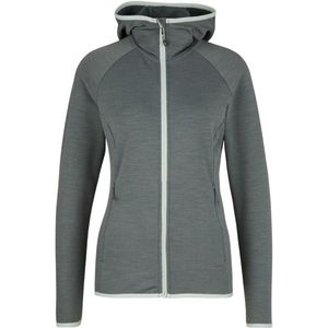 Heber Peak Womens MerinoBlend SaplingHe II Zip Hoody Trui met capuchon (Dames |grijs)