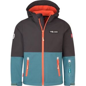 Trollkids - Skjorta Jacket - Softshelljack - Grijs - Waterdicht