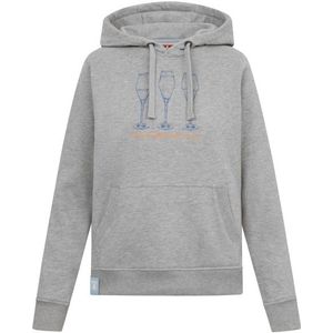 Derbe Womens Die Klügere Hoodie (Dames |grijs)