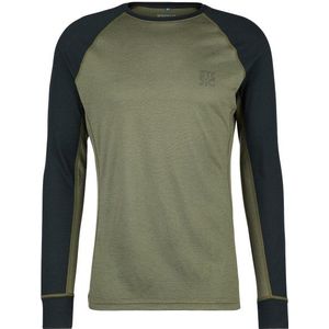 Stoic Merino180 BengtSt L/S Merino-ondergoed (Heren |olijfgroen)