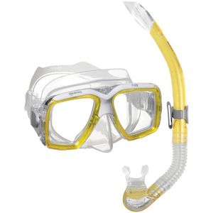 Mares Combo Ray Snorkelset (geel/ clear)