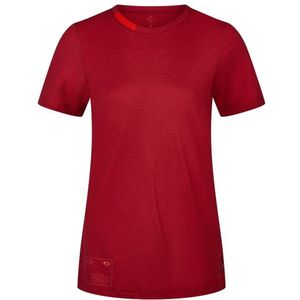 Transhumance Womens Basic T-Shirt Merino-ondergoed (Dames |rood)